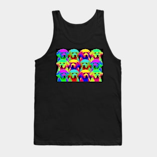 Neon Dogs Tank Top